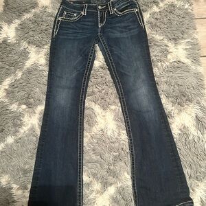 Miss Me Dark Blue Boot Cut Jeans